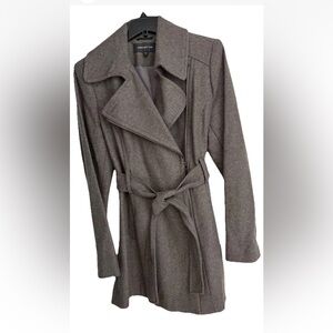 Jones New York Charcoal Trench Coat